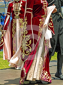 Traditional Karachay women's clothing