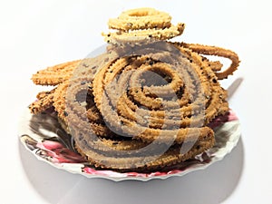 Traditional Karnataka snacks Chakali,murukku, Tea Time Snack Chakli, Chakali, Murukku, Muruku, Murkoo, Chakri, Chakli