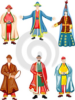 Traditional Kazakh attire