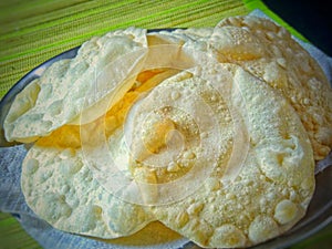 Traditional Kerala pappad