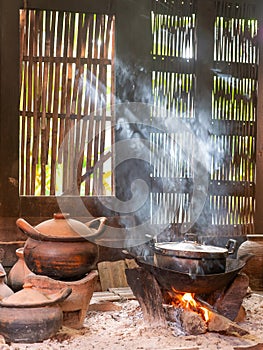 Traditional kitchen in Thailand