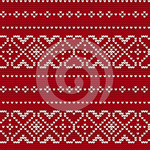 Traditional knitting pattern for Ugly Sweater