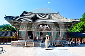 Traditional Korean Architecture at Bulguksa Temple