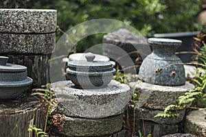 Traditional Korean bowl made of stone