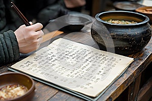 Ancient Chinese Text