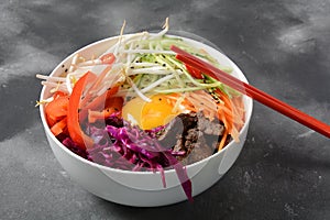 Traditional Korean dish- Bibimbap