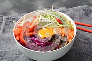 Traditional Korean dish- Bibimbap