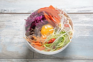 Traditional Korean dish- Bibimbap