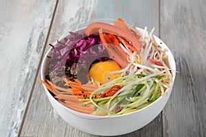Traditional Korean dish- Bibimbap