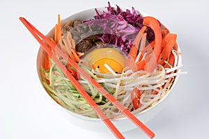 Traditional Korean dish- Bibimbap