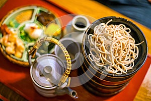 Traditional Kyoto style soba noodle