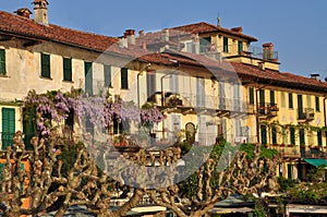 Traditional Lake Maggiore architecture, Italy.
