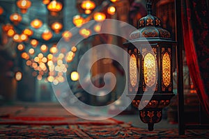 Traditional lantern signifies the cultural richness of Eid al Adha festivity
