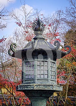 Traditional lanterns in Kyoto, Japan