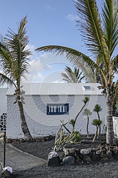 Traditional Lanzarote building