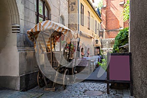 Traditional latvian restaurant photo