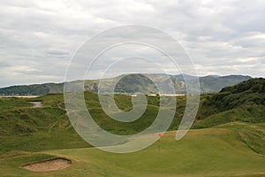 Traditional links golf