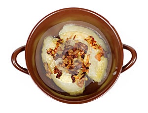 Traditional Lithuanian meal Cepelinai