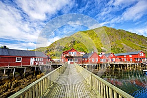 Traditional Lofoten houses