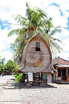 Traditional Lombok's house