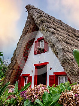 Traditional Madeira island village colonists