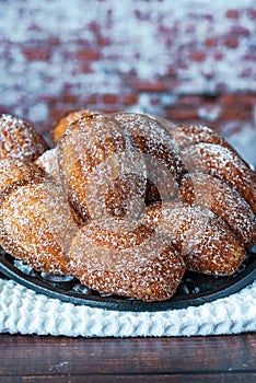 Traditional Madeleines cakes