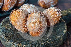 Traditional Madeleines cakes