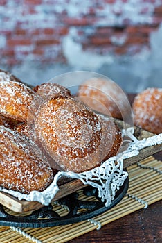 Traditional Madeleines cakes
