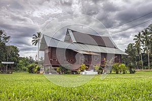 Traditional Malay House in Malaysia