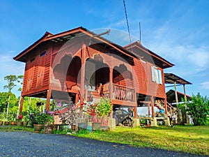 Traditional Malay Old House photo