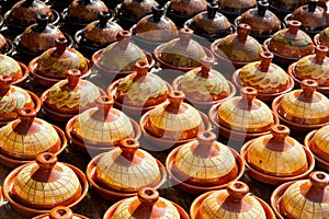 Traditional maroccan pottery