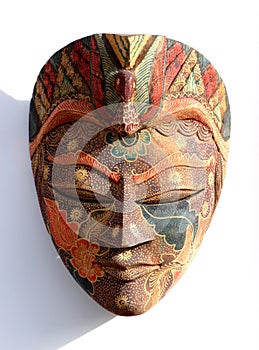 Traditional Mask on White