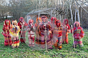 Traditional masquerade group