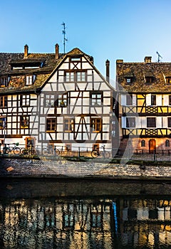 Traditional medieval houses, Strasbourg