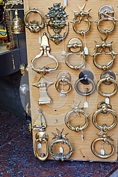 Traditional metal maltese door-knockers for sale in Malta