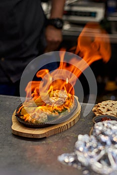 Tradicional mexicano sobre el en La cocina también la llamada 