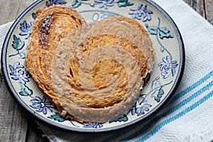 Mexican sweet bread: oreja photo