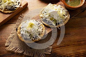 traditional mexican food sopes