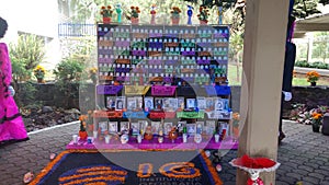 Traditional Mexican ofrenda