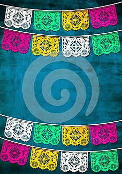 Tradicional mexicano decoraciones 