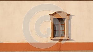 Traditional Mexican Style Window In Baroque Revival Architecture