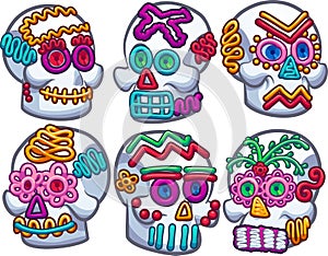 Traditional Mexican Sugar Skulls