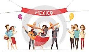 Traditional Mexico Festival Design Concept