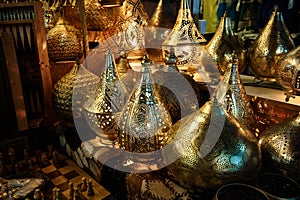 Traditional middle eastern lanterns