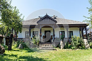 Traditional moldavian house, Romania