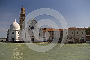 Traditional Monumental Buildings in Venice, Italy