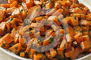 Traditional Moroccan carrot salad