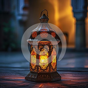 Traditional Moroccan Lantern, Ramadan Nights Concept