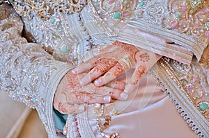 Traditional Moroccan Wedding.Wedding Moroccan Henna.