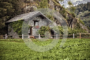 Traditional mountain house